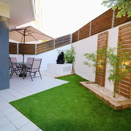 شقة Oasis Fenals, Espectacular Terraza 90m, 3 Habitaciones, Piscina Y Parking Privado