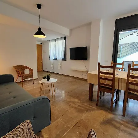 Oasis Fenals, Espectacular Terraza 90m, 3 Habitaciones, Piscina Y Parking Privado يوريت دي مار