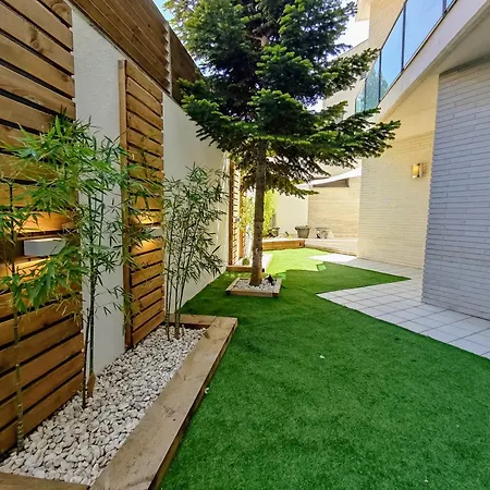 شقة Oasis Fenals, Espectacular Terraza 90m, 3 Habitaciones, Piscina Y Parking Privado