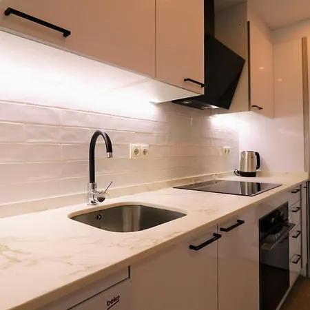 Oasis Fenals, Espectacular Terraza 90m, 3 Habitaciones, Piscina Y Parking Privado شقة *